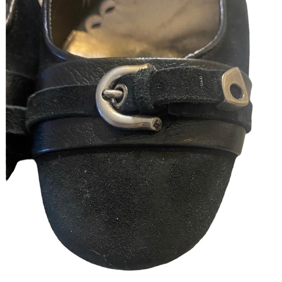 Juicy Couture platform leather shoes size 8 black - Picture 6 of 11